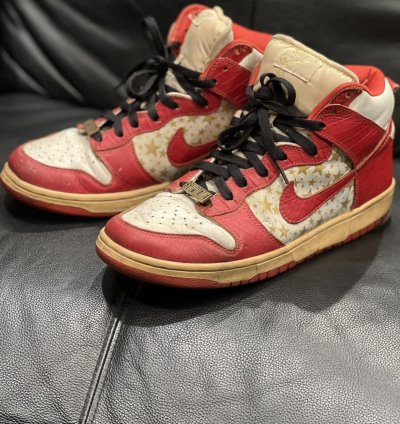 Supreme Dunk High Pro Sb Red 2003