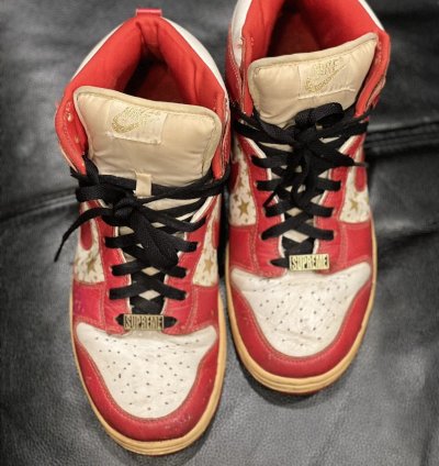 Supreme Dunk High Pro Sb Red 2003