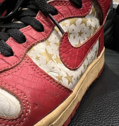 Supreme Dunk High Pro Sb Red 2003