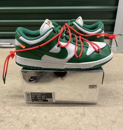 Nike Dunk Low Off-white Michigan State Size 9 5