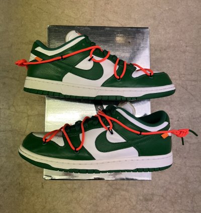 Nike Dunk Low Off-white Michigan State Size 9 5