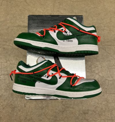 Nike Dunk Low Off-white Michigan State Size 9 5