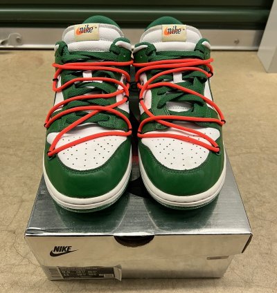 Nike Dunk Low Off-white Michigan State Size 9 5