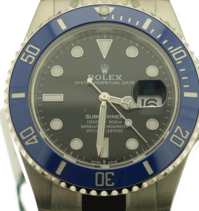 Rolex Submariner Date White Gold 126619