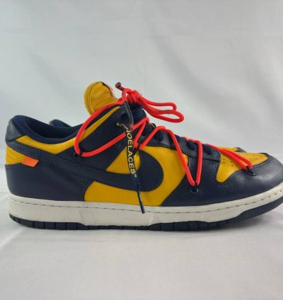 Nike Dunk Low Off-white University Gold 2019