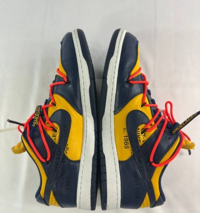Nike Dunk Low Off-white University Gold 2019