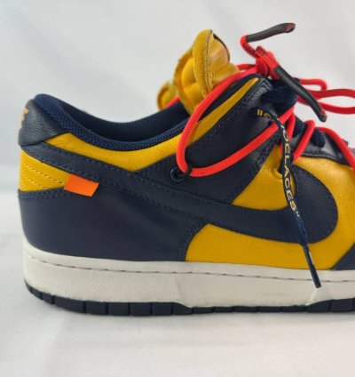 Nike Dunk Low Off-white University Gold 2019