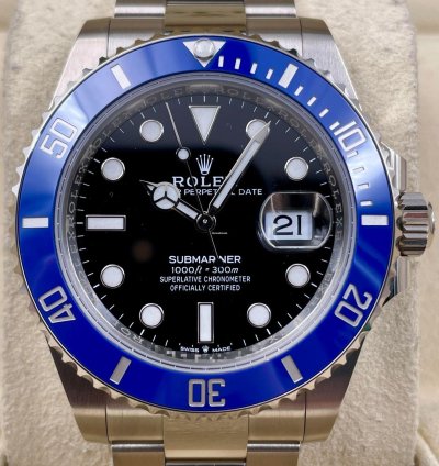 Rolex Submariner Date White Gold 41mm 126619lb 2024 Unworn