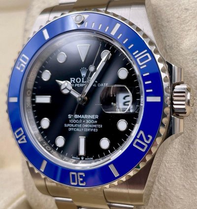 Rolex Submariner Date White Gold 41mm 126619lb 2024 Unworn