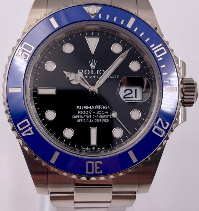 Rolex Submariner Date White Gold 41mm 126619lb 2024 Unworn