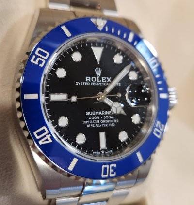 Rolex Submariner Date White Gold New Unworn 2022