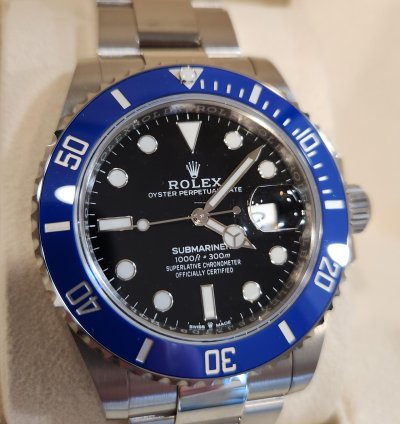 Rolex Submariner Date White Gold New Unworn 2022