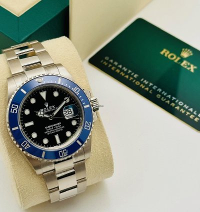 Rolex Submariner Date White Gold Submariner Date 126619lb Blue Bezel