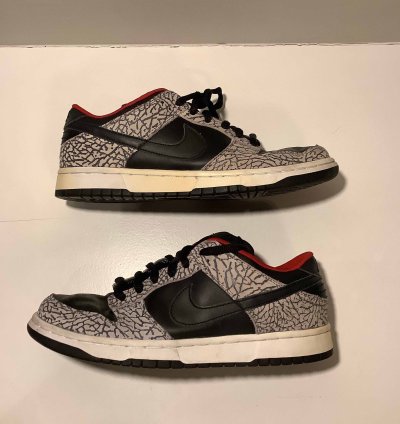 Supreme Dunk Low Pro Sb Black Cement