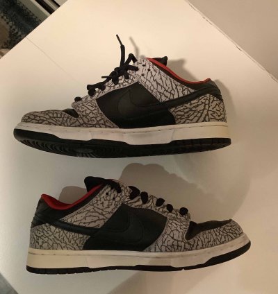Supreme Dunk Low Pro Sb Black Cement