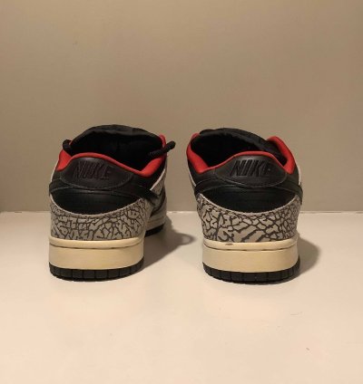 Supreme Dunk Low Pro Sb Black Cement