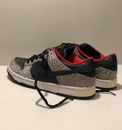 Supreme Dunk Low Pro Sb Black Cement