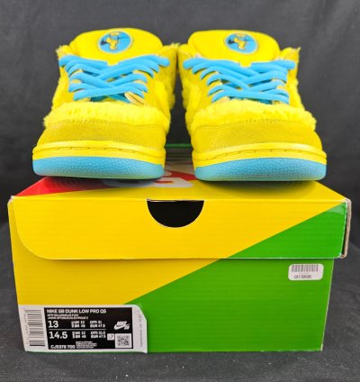 Nike Dunk Low Sb Grateful Dead Bears Opti Yellow Pre-owned