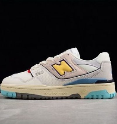 Newbalance 550 Sea Salt Yellow Sneakers