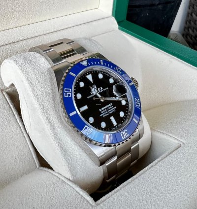 Rolex Submariner Date White Gold Submariner Unworn below Msrp - Unsized