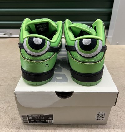 Nike Dunk Low Sb Pro The Powerpuff Girls Buttercup Size 11