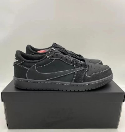 Air Jordan 1 Retro Low Og Sp Travis Scott Black Phantom