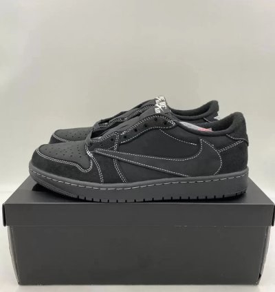 Air Jordan 1 Retro Low Og Sp Travis Scott Black Phantom