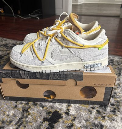 Nike Dunk Off White Lot 39