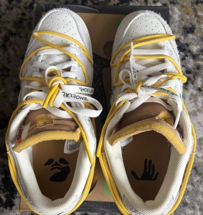 Nike Dunk Off White Lot 39