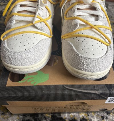 Nike Dunk Off White Lot 39