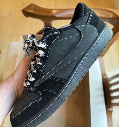 Air Jordan 1 Retro Low Og Sp Travis Scott Black Phantom
