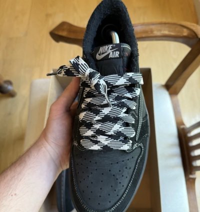 Air Jordan 1 Retro Low Og Sp Travis Scott Black Phantom