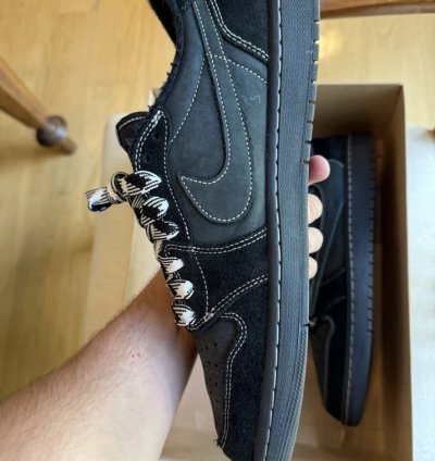 Air Jordan 1 Retro Low Og Sp Travis Scott Black Phantom