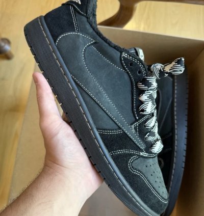 Air Jordan 1 Retro Low Og Sp Travis Scott Black Phantom