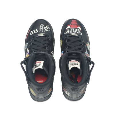 Supreme Nba Air Force 1 Mid 07 Black