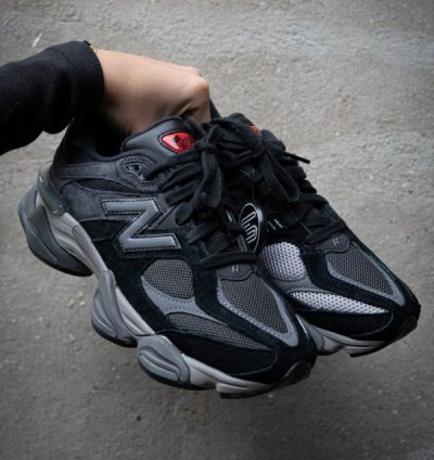 Newbalance 9060 Black Castlerock Black Grey Running Shoes
