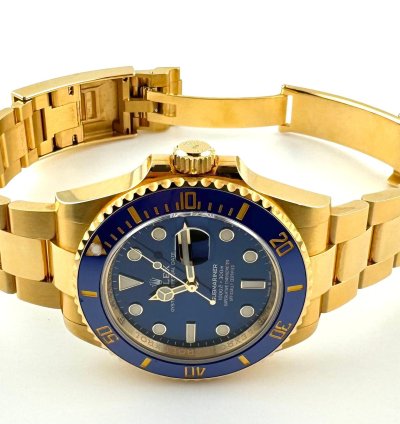 Rolex Submariner Date Yellow Gold Submariner Date Like New Complete 2021