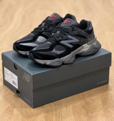 Newbalance 9060 Black Castlerock Black Grey Running Shoes