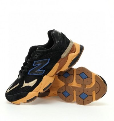 Newbalance 9060 Black Royal Gum Running Shoes