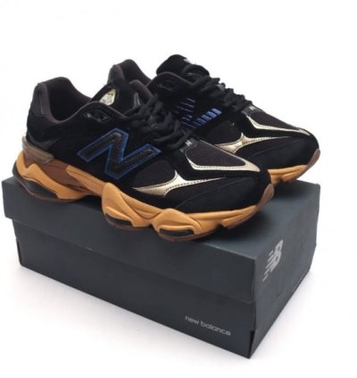 Newbalance 9060 Black Royal Gum Running Shoes