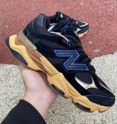 Newbalance 9060 Black Royal Gum Running Shoes