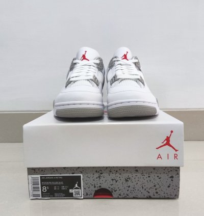 Air Jordan 4 Retro White Oreo