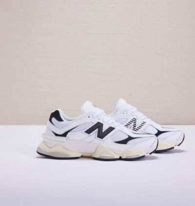 Newbalance 9060 Black White Running Shoes