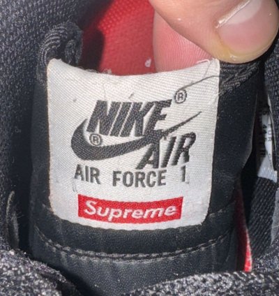 Supreme Nba Black Nike Air Force 1 Mid