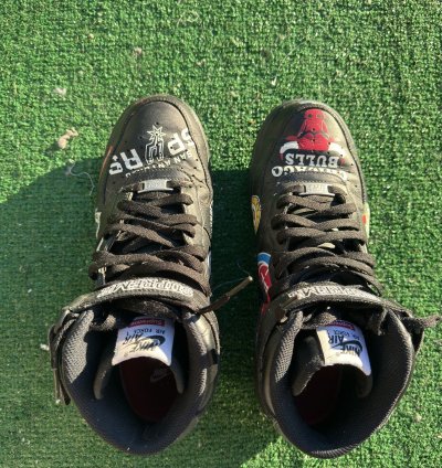 Supreme Nba Black Nike Air Force 1 Mid