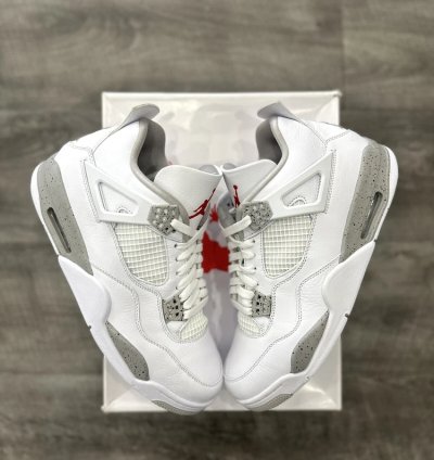 Air Jordan 4 Retro White Oreo