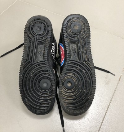 Supreme Nba Nike Air Force 1 Mid 07 Black 2018