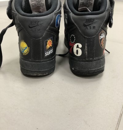 Supreme Nba Nike Air Force 1 Mid 07 Black 2018