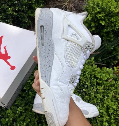 Air Jordan 4 Retro White Oreo