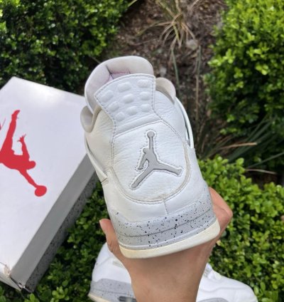 Air Jordan 4 Retro White Oreo